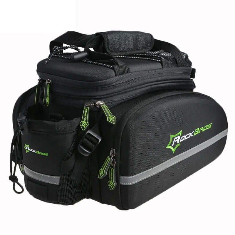 Extensible Cycling Bicycle Bike Panniers Trunk Bag Rear Rack Bag Carrier Seat Bag