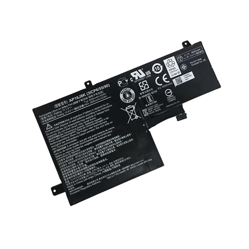 Genuine AP16J8K Acer C731 11.1V 45Wh Series Laptop Internal Battery