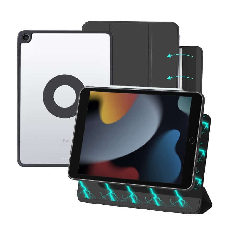 iPad 10.2 Magnetic Detachable Stand Flip Cover Case