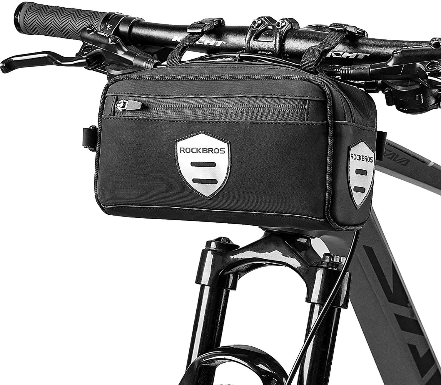 2L Bicycle Bag Front Handlebar Front Frame Waterproof Bike Scooter Bag