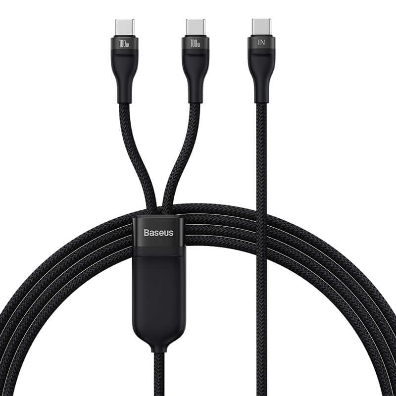 USB C/ Type C to 2x USB-C/ Type-C Cable 100W Fast charging For Phone Laptop -1.5m