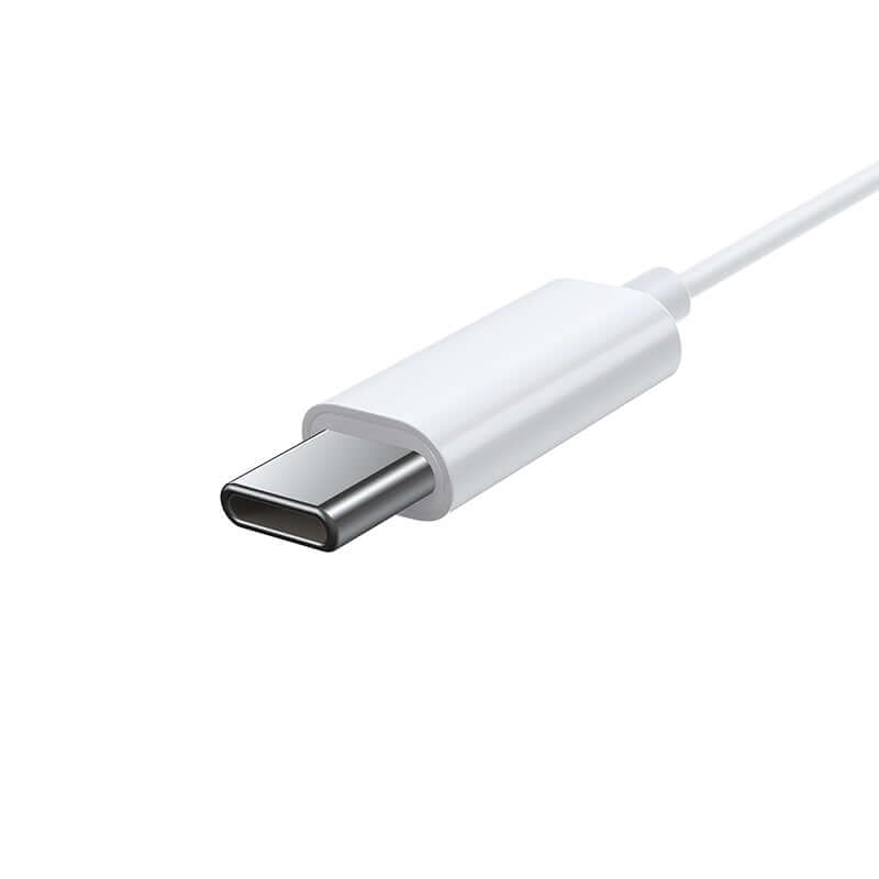 Wired Type-C/ USB-C port Earphone Earphones 1.1m-White