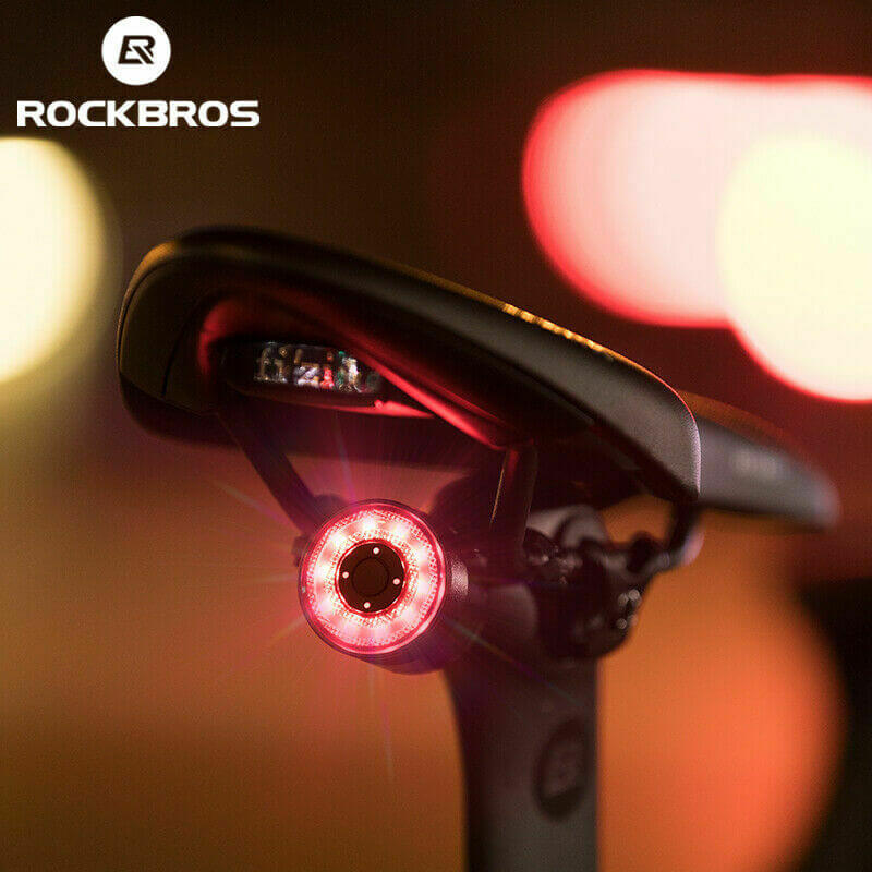 Cycling Bicycle Colorful Brihghtness Bike Tail Light USB Charge LED Rear Light