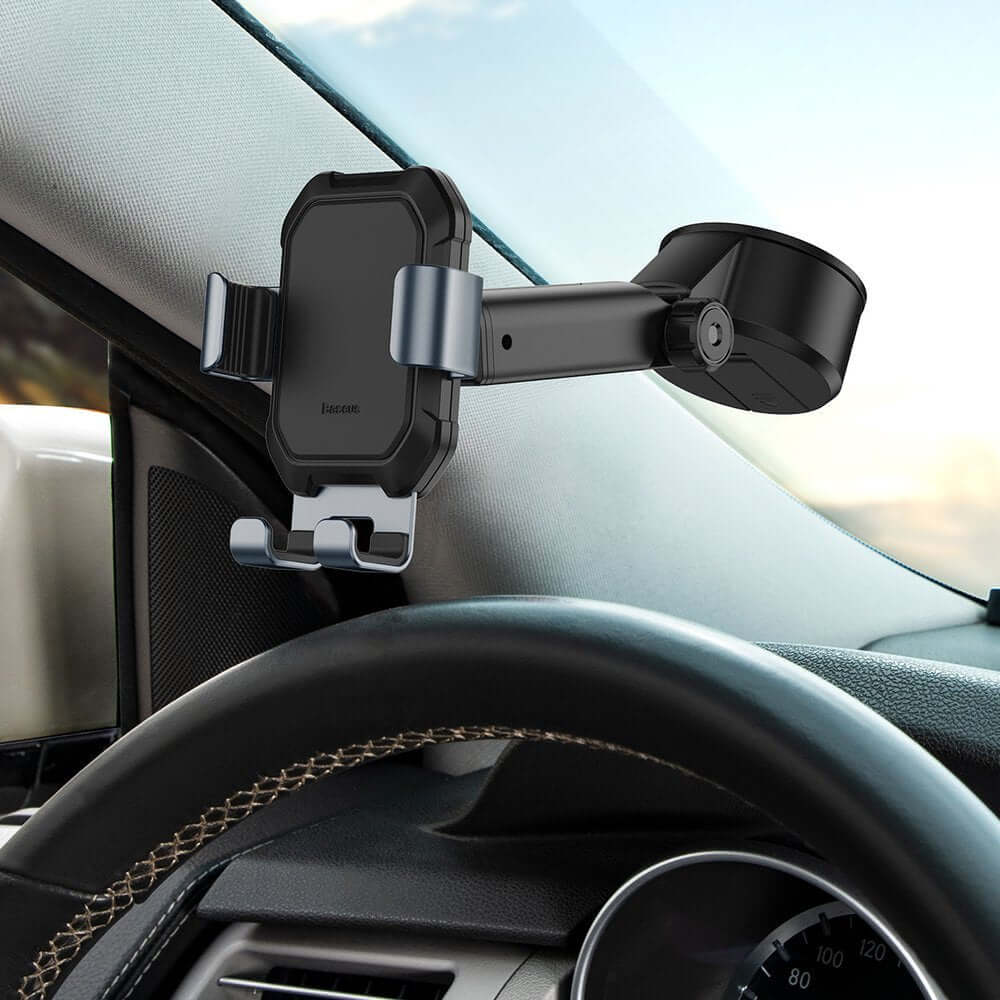 Gravity Car Phone Holder Windshield Dashboard Suction Mount for Mobile Phone