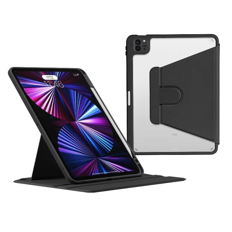 Slim iPad Pro 12.9 2022 2021 2020 2018 Rotatable Flip Stand Case