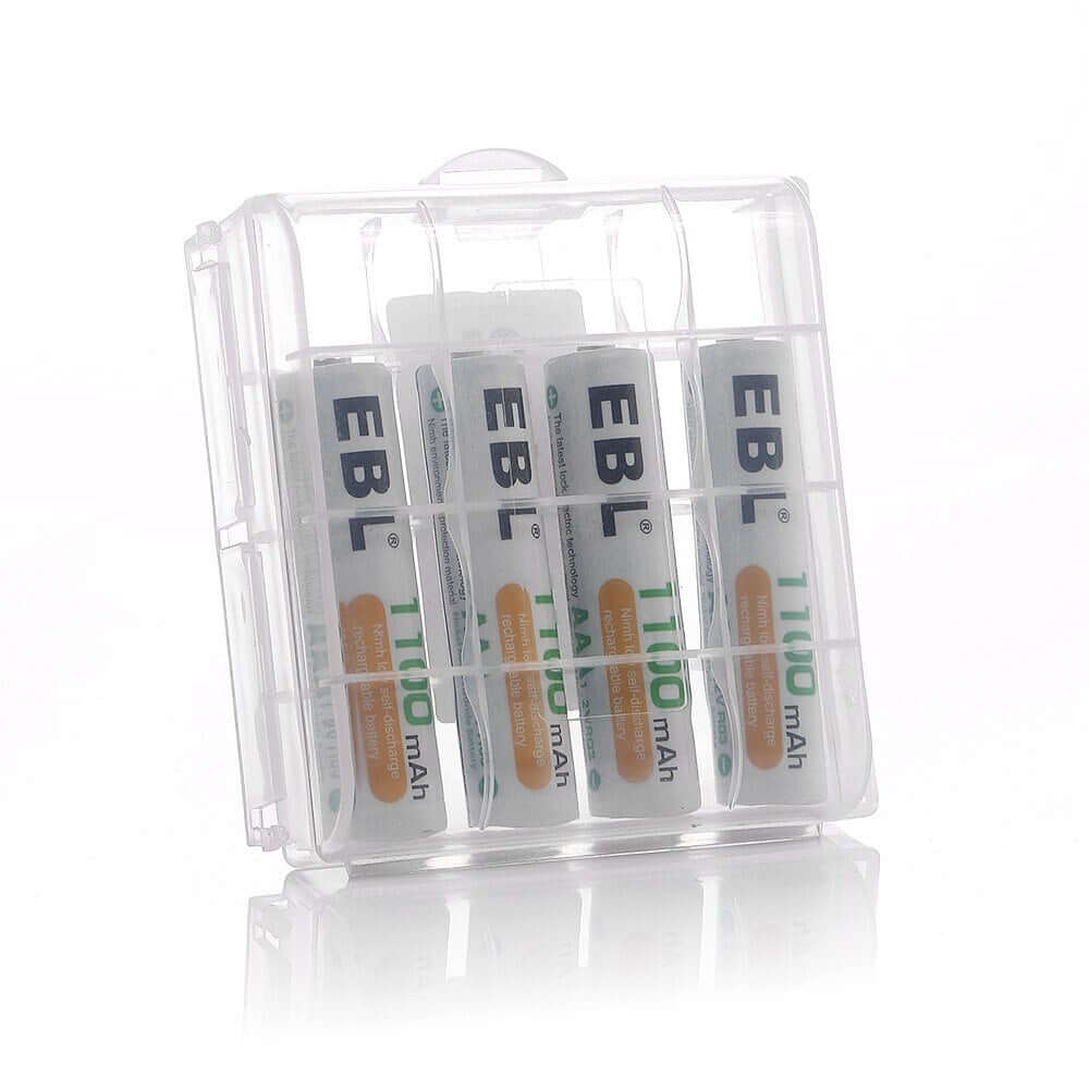 EBL High Power AAA Rechargeable Battery Batteries 1.2V 1100mAh Ni-MH 4 Pack