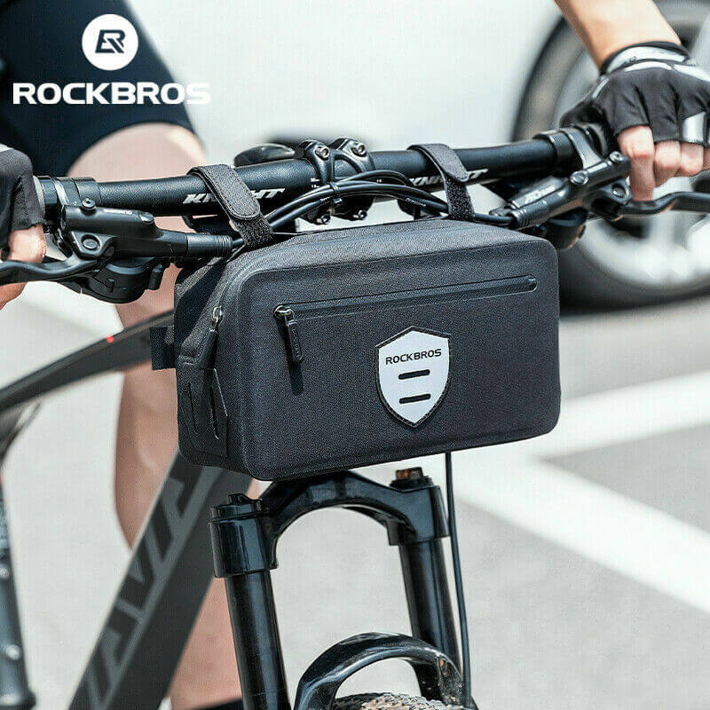 Bicycle Handlebar Front Waterproof Storage Bag for Road MTB Bike 2L