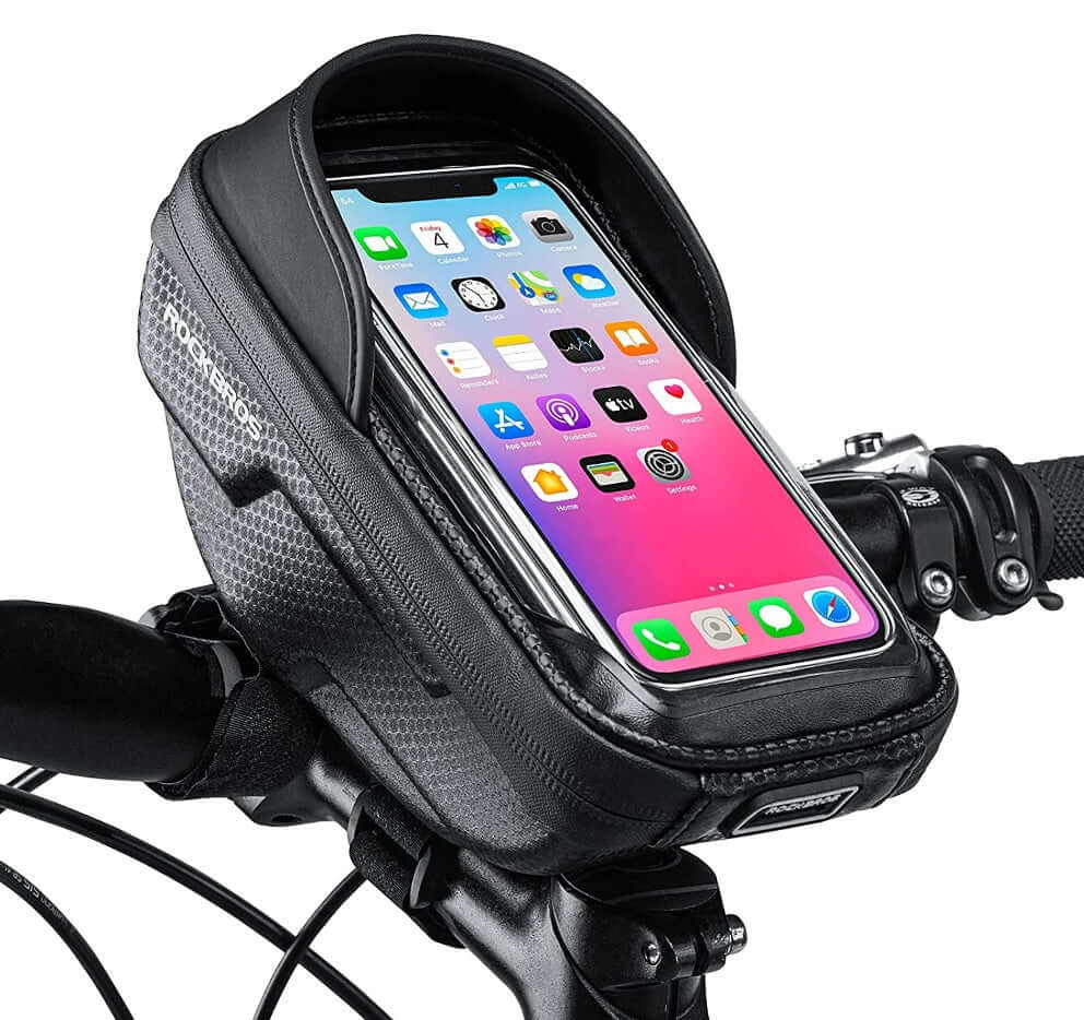 Waterproof Cycling Bicycle Bike upper pipe Handlebar Bag Fit below 6.5" Phone