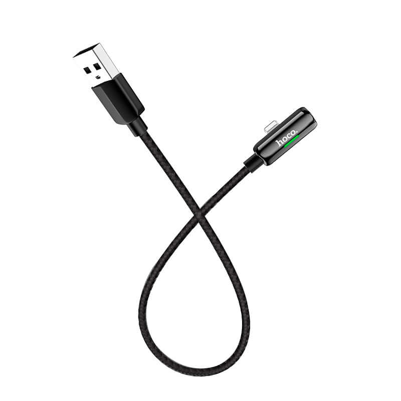 Digital audio conversion cable for Lightning charging and data transmission with LED indicator