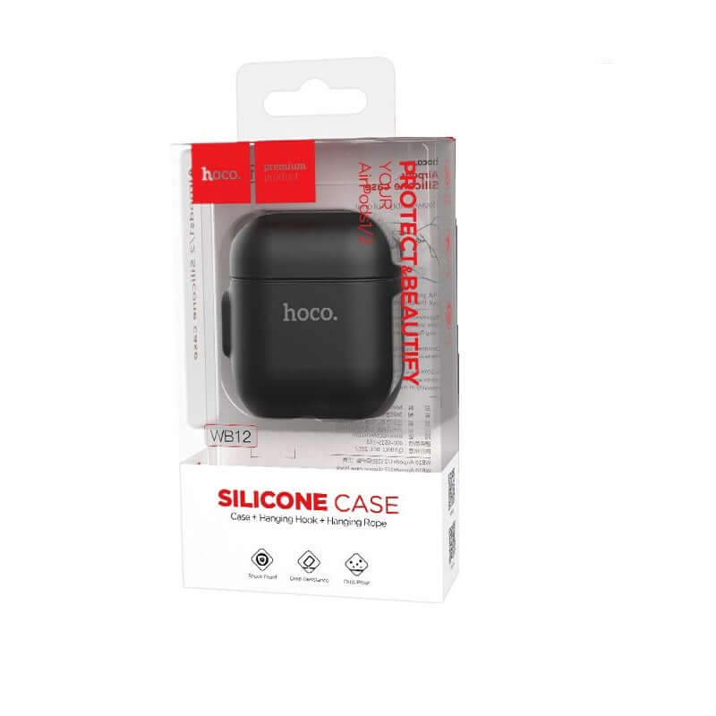 Silicone iPhone Airpods1/2 bluetooth Headphone Protective Bag Storage Case