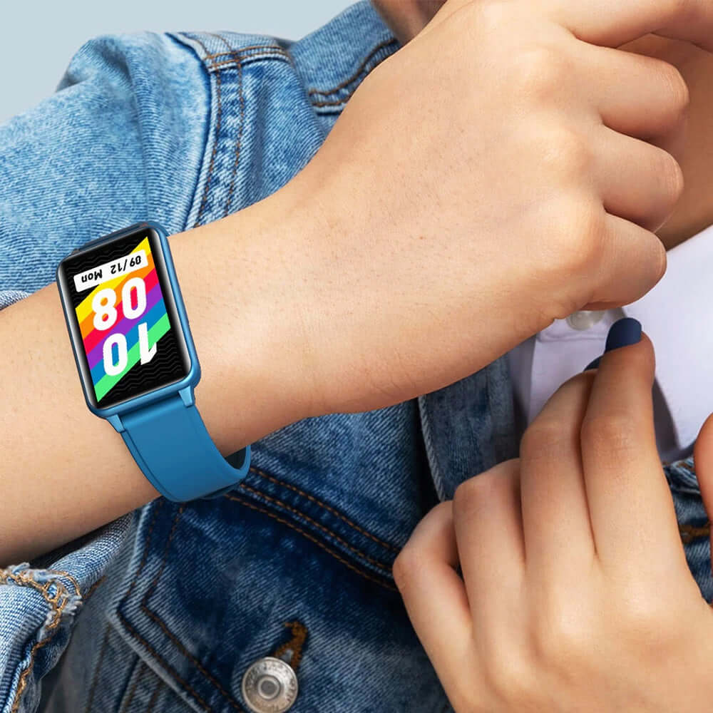 Smart Watch Ultra Light Large Touch Screen with SpO2 Heart Rate For iOS Android