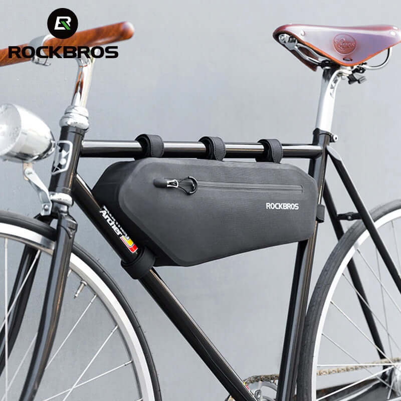 Triangle Bicycle Bag Waterproof Cycling Under Top Tube Frame Bag 3L