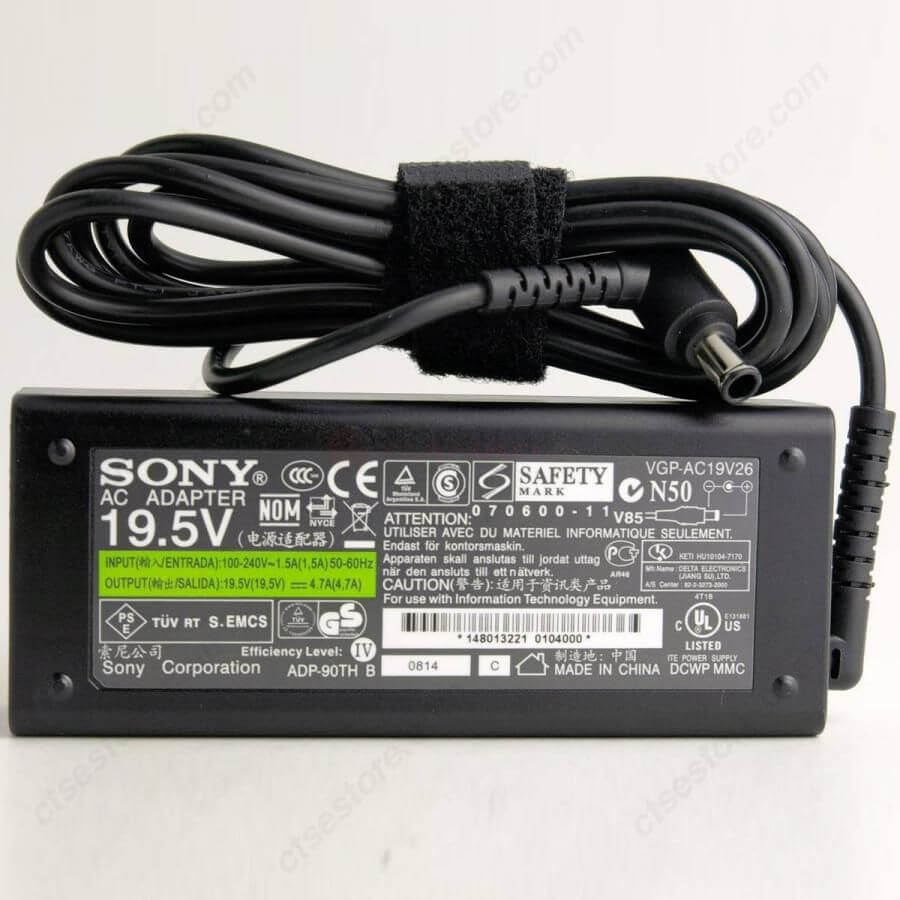 Original 19.5V 4.7A SONY NSW24063 N50 90w laptop adapter