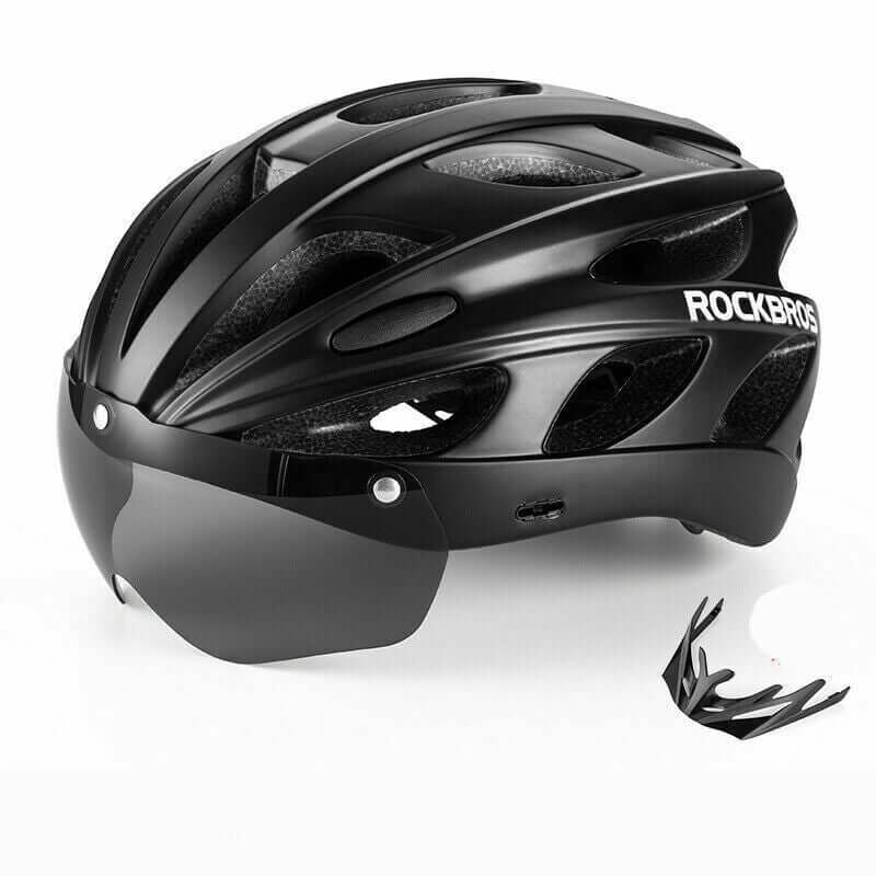 Cycling Bike Bicycle Helmet unisex Breathable with Removable Goggles & Sun Visor