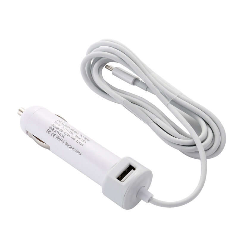 Laptop MacBook 12" A1534 36W USB C Type C Car Charger Adapter Dual USB