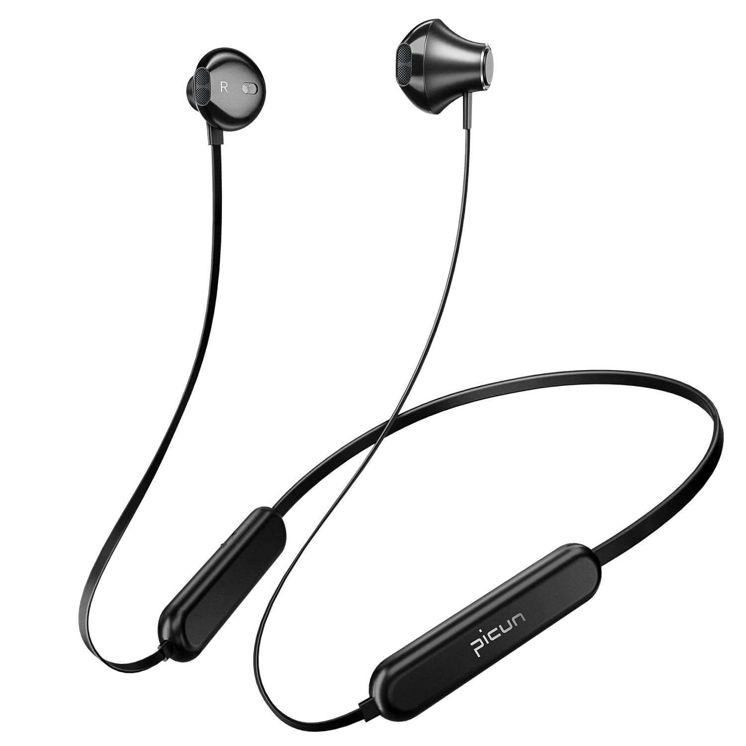 In Ear Wireless Earphones Neckband Magnetic Bluetooth 5.0 with Mic Sport Gym